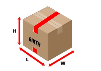 dhl dimensions for international courier